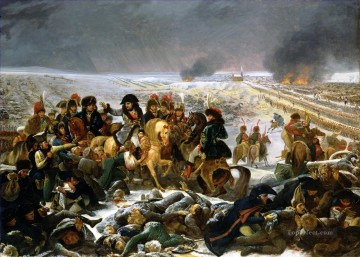 Napoleón en el campo de batalla de Eylau por Antoine Jean Gros Guerra militar Pinturas al óleo